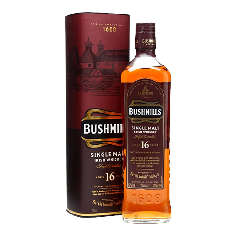 WHISKY BUSHMILLS AGED 16 YEARS (1 pz) ASTUCCIATO - 70CL